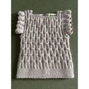 Misha & Puff Lilac Vest 12-18m EUC